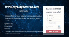 Desktop Screenshot of mybinghamton.com